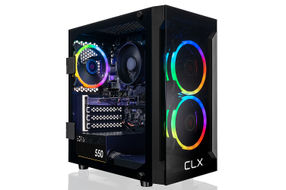 CLX - SET Gaming Desktop - AMD Ryzen 7 5700G - 16GB Memory - Radeon Graphics Shared - 1TB M.2 NVMe