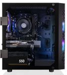 CLX - SET Gaming Desktop - AMD Ryzen 5 5500 - 16GB Memory - NVIDIA GeForce RTX 3050 - 500GB M.2 NVM