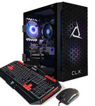 CLX - SET Gaming Desktop - AMD Ryzen 5 5500 - 16GB Memory - NVIDIA GeForce RTX 3050 - 500GB M.2 NVM