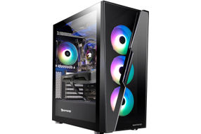 iBUYPOWER - SlateHako2120i Gaming Desktop - Intel i7-12700 - 16GB DDR4 Memory - Intel Arc A750 8GB