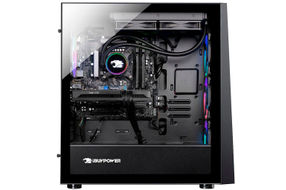 iBUYPOWER - SlateHako2120i Gaming Desktop - Intel i7-12700 - 16GB DDR4 Memory - Intel Arc A750 8GB