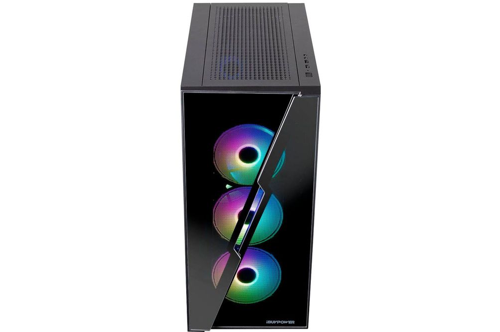 iBUYPOWER - SlateHako2120i Gaming Desktop - Intel i7-12700 - 16GB DDR4 Memory - Intel Arc A750 8GB