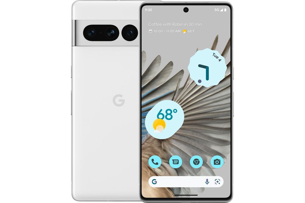 Google - Pixel 7 Pro 128GB (Unlocked) - Snow