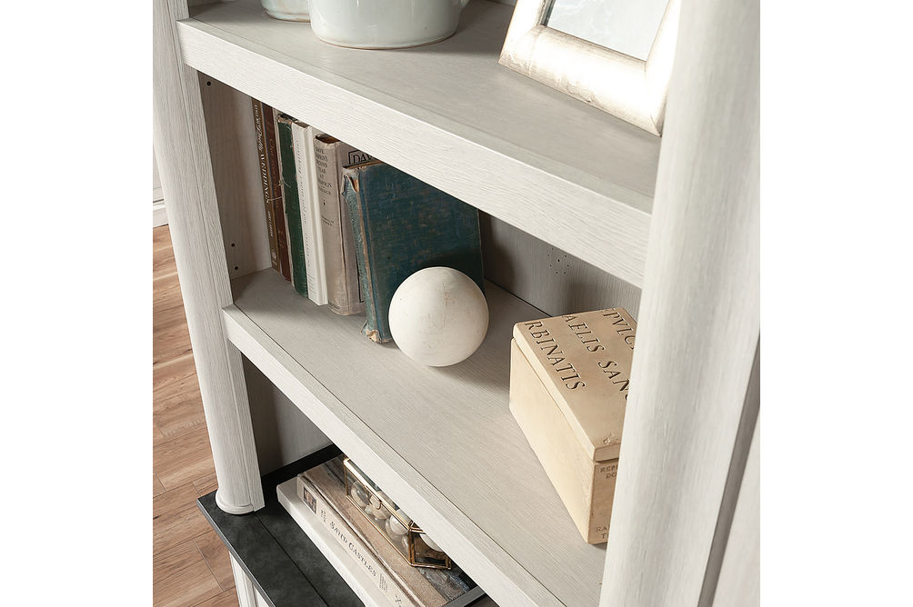 Sauder - Palladia 5 shelf Bookcase - White