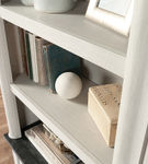 Sauder - Palladia 5 shelf Bookcase - White