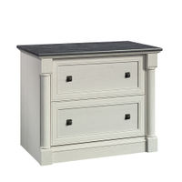 Sauder - Palladia 2-Drawer Lateral File Cabinet - White