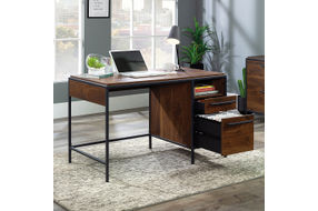 Sauder - Nova Loft Computer Desk - Black/Brown