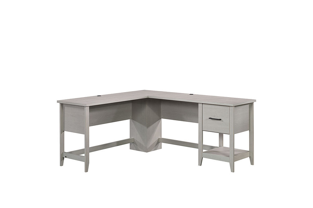 Sauder - Summit Station L-Shaped Desk - Gray