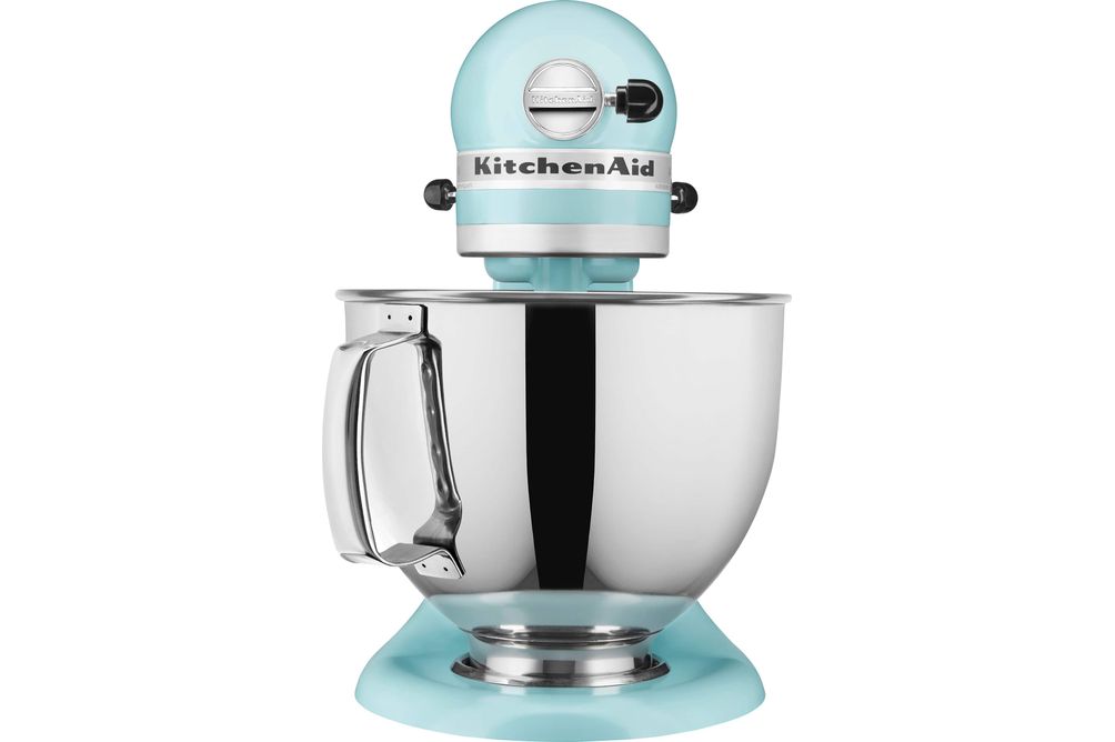 KitchenAid - Artisan Series 5 Quart Tilt-Head Stand Mixer - KSM150PSMI - Mineral Water Blue