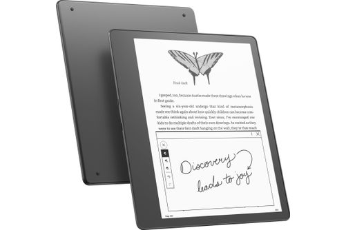 Amazon - Kindle Scribe Digital Notebook- Premium Pen - 2022 - Gray