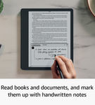 Amazon - Kindle Scribe Digital Notebook- Premium Pen - 2022 - Gray