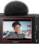 Sony - ZV-1F Vlog Camera for Content Creators and Vloggers - Black