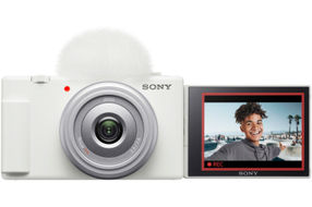 Sony - ZV-1F Vlog Camera for Content Creators and Vloggers - White