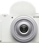 Sony - ZV-1F Vlog Camera for Content Creators and Vloggers - White