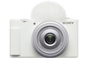 Sony - ZV-1F Vlog Camera for Content Creators and Vloggers - White