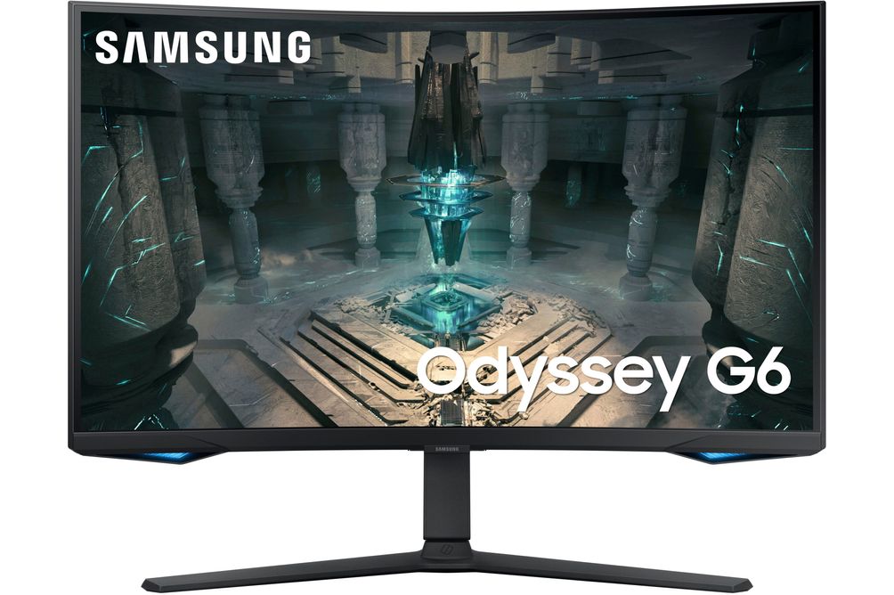 Samsung - Odyssey G6 27 Curved QHD FreeSync Premium Pro Smart 240Hz 1ms Gaming Monitor with HDR600