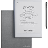 reMarkable 2 - 10.3 Paper Tablet with Marker Plus and Polymer Weave Book Folio - Gray