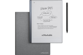 reMarkable 2 - 10.3 Paper Tablet with Marker Plus and Polymer Weave Book Folio - Gray