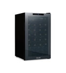 NewAir - 51-Bottle Wine Cooler with Mirrored Double-Layer Tempered Glass Door & Compressor Cooling,