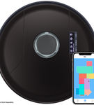 bObsweep - PetHair SLAM Wi-Fi Connected Robot Vacuum Cleaner - Midnight