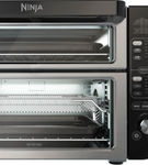 Ninja - 12-in-1 Smart Double Oven, FlexDoor, Smart Thermometer, Smart Finish, Rapid Top Oven, Conve
