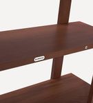 Burrow - Index Hardwood 3-Shelf Bookshelf - Walnut