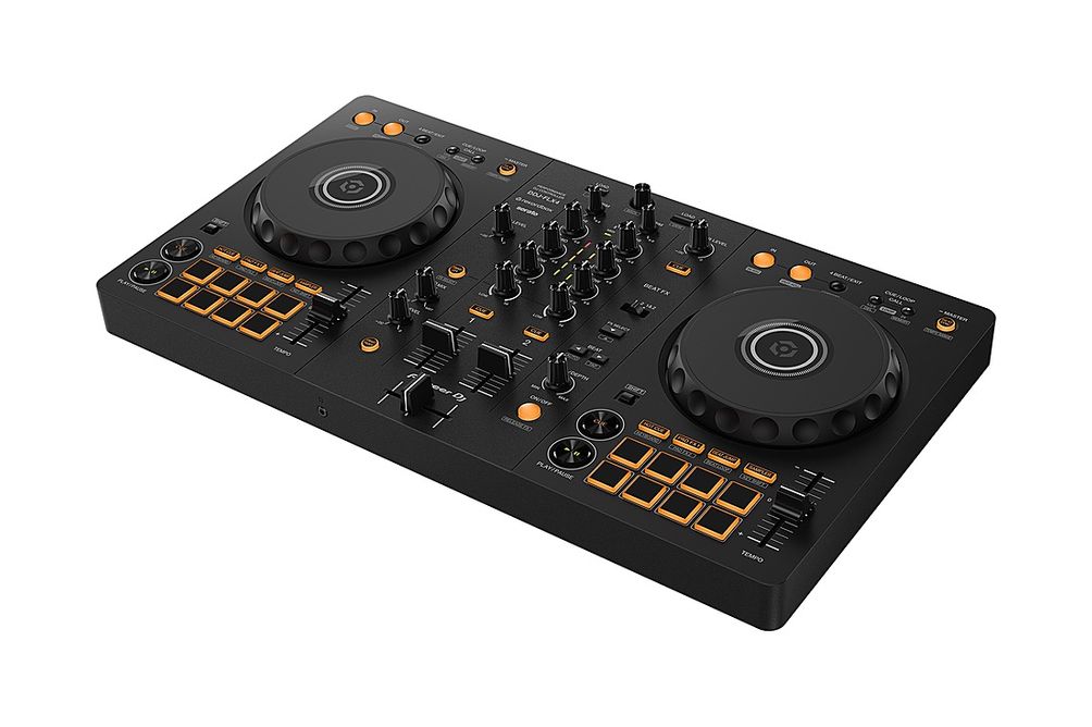 Pioneer DJ - DDJ-FLX4: 2-Channel DJ Mixer - Black