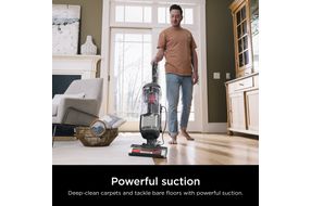 Shark - Rotator with PowerFins HairPro and Odor Neutralizer Technology Upright Vacuum - Charcoal