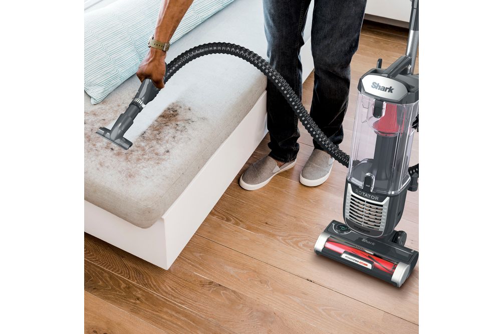 Shark - Rotator with PowerFins HairPro and Odor Neutralizer Technology Upright Vacuum - Charcoal