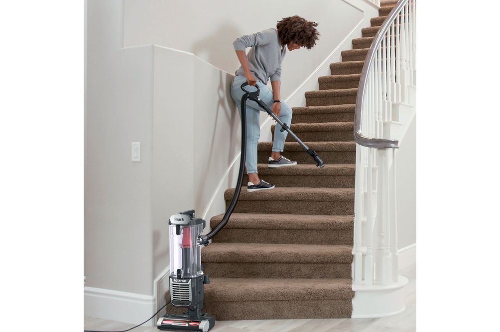 Shark - Rotator with PowerFins HairPro and Odor Neutralizer Technology Upright Vacuum - Charcoal