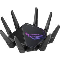 ASUS - ROG Rapture GT-AX11000 Pro Tri-band WiFi 6 Gaming Router, 2.5G Port - Black