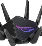 ASUS - ROG Rapture GT-AX11000 Pro Tri-band WiFi 6 Gaming Router, 2.5G Port - Black