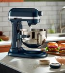 KitchenAid - 5.5 Quart Bowl-Lift Stand Mixer - Ink Blue