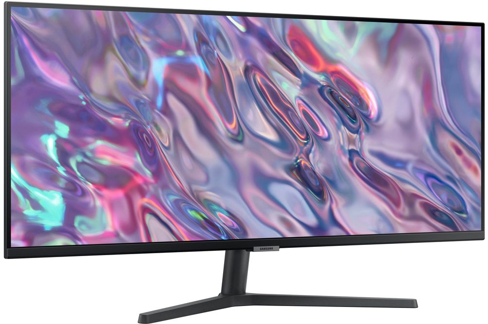 Samsung - 34 ViewFinity S5 Ultrawide QHD 100Hz AMD FreeSync Monitor with HDR10 (DisplayPort, HDMI)