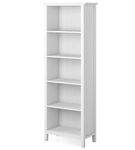 Simpli Home - Artisan 5 Shelf Bookcase - White