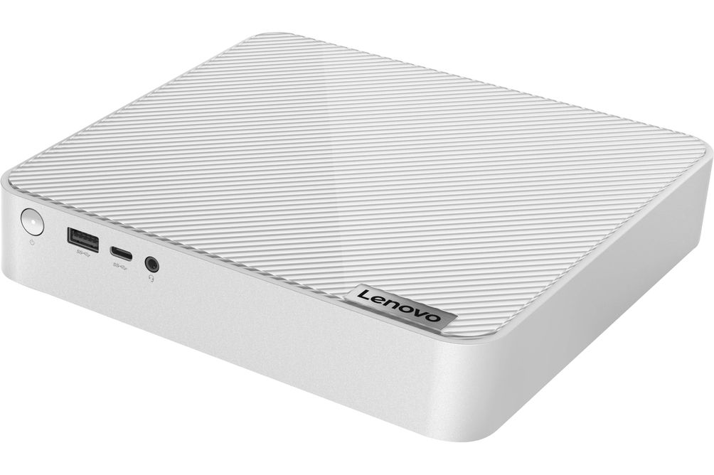 Lenovo - IdeaCentre Mini Desktop - Intel Core i5-13500H - 8GB Memory - 256GB SSD - Cloud Gray