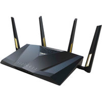 ASUS - AX6000 Dual Band Wi-Fi 6 Router - Black