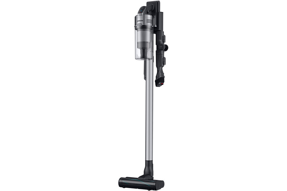 Samsung - Jet 75+ Cordless Stick Vacuum with Additional Battery - Titan ChroMetal