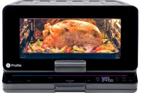 GE Profile - Smart Oven with No Preheat, Air Fry and Built-in WiFi - Black