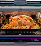 GE Profile - Smart Oven with No Preheat, Air Fry and Built-in WiFi - Black