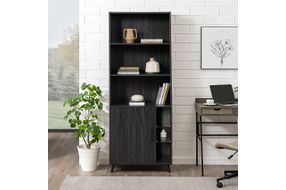 Walker Edison - Mid-Century Modern Bookcase - Graphite