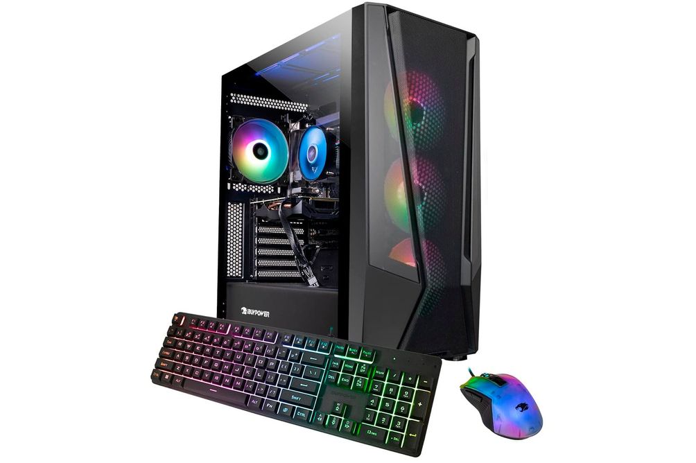 iBUYPOWER - TraceMesh Gaming Desktop Intel Core i5-13400F 16GB Memory NVIDIA GeForce RTX 3060