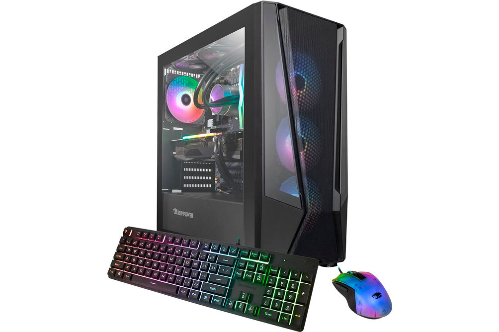 iBUYPOWER - TraceMesh Gaming Desktop Intel Core i7-13700F 16GB Memory NVIDIA GeForce RTX 3060