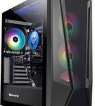 iBUYPOWER - TraceMesh Gaming Desktop Intel Core i3-13100F 8GB Memory NVIDIA GeForce GTX 1650