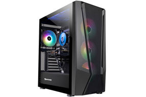 iBUYPOWER - TraceMesh Gaming Desktop Intel Core i3-13100F 8GB Memory NVIDIA GeForce GTX 1650