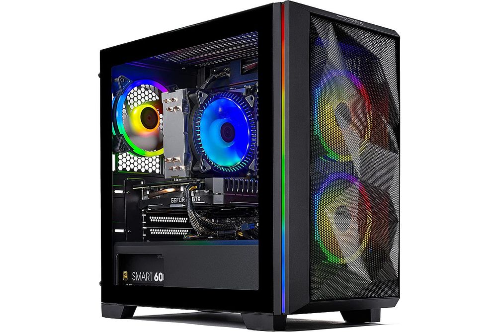 Skytech Gaming - Chronos Mini Gaming Desktop - Intel Core i3-12100F - 16GB Memory - NVIDIA GeForce