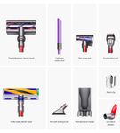 Dyson - V15 Detect Extra Cordless Vacuum with 10 accessories - Yellow/Nickel