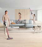 Dyson - Outsize Cordless Vacuum with 6 accessories - Nickel/Red