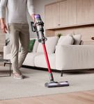 Dyson - Outsize Cordless Vacuum with 6 accessories - Nickel/Red