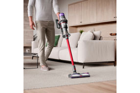 Dyson - Outsize Cordless Vacuum with 6 accessories - Nickel/Red